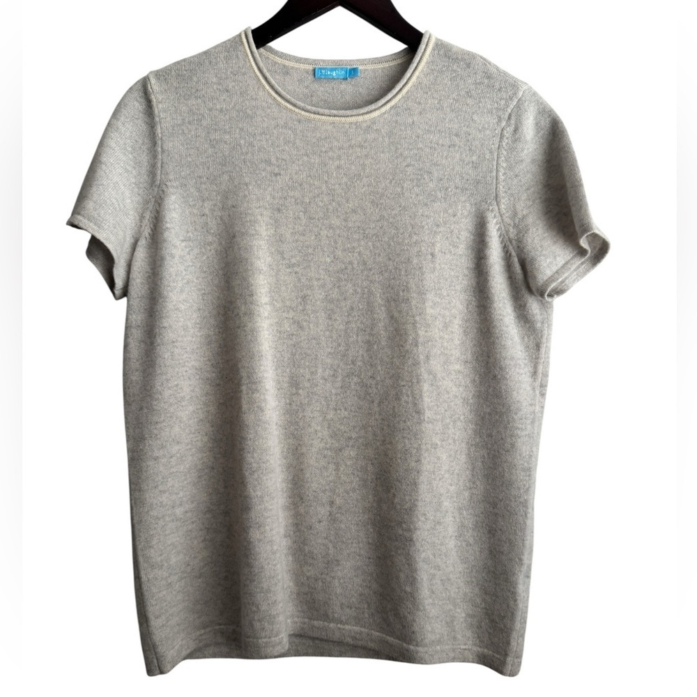 J. McLaughlin Gray Knit Sweater